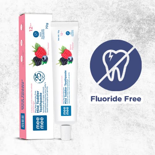 Mee Mee Fluoride-Free Baby Tooth Paste for Kids & Toddler