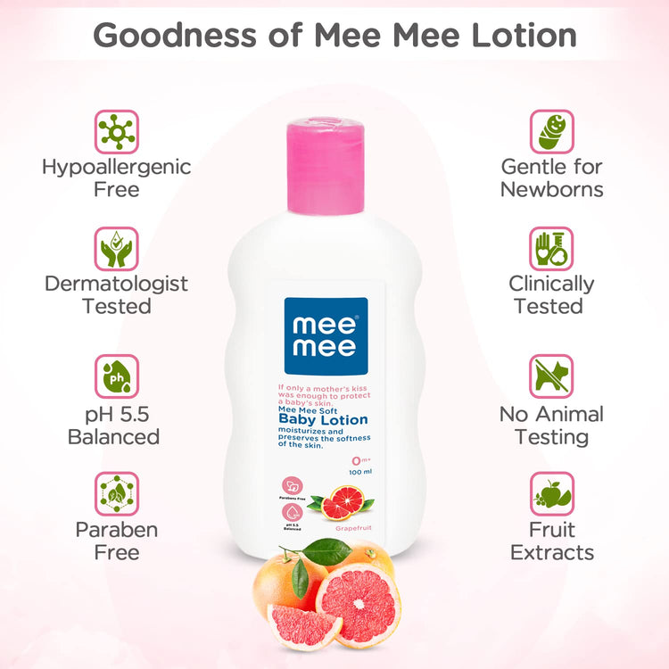 Mee Mee Moisturizing Baby Lotion for Face & Body