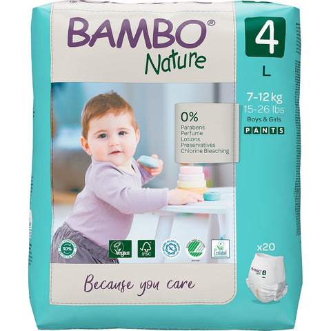 Bambo Nature Premium Baby Diapers - Pants Style