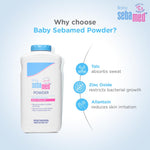 Sebamed Baby Powder 200 gm/Keeps newborn’s skin fresh