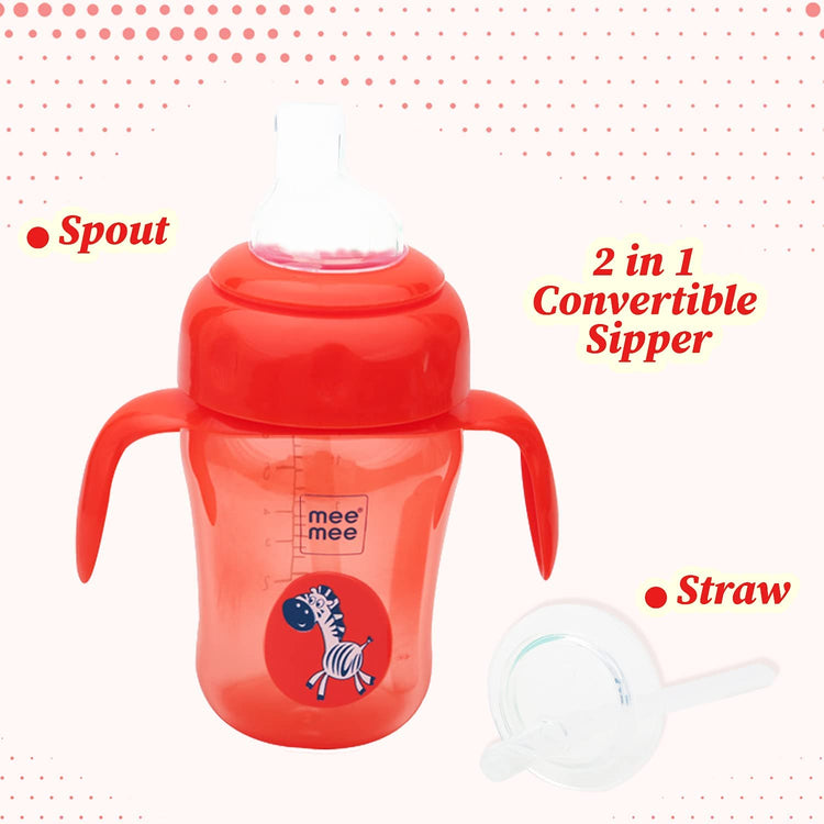Mee Mee BPA Free, Easy Grip Sipper Cup for Babies/Toddlers 240ML