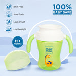 Mee Mee 360° Soft Spout Baby Trainer Sipper 240 ml | Dual Handle, Anti-Leak & Spillproof Sippy Cup for Toddlers