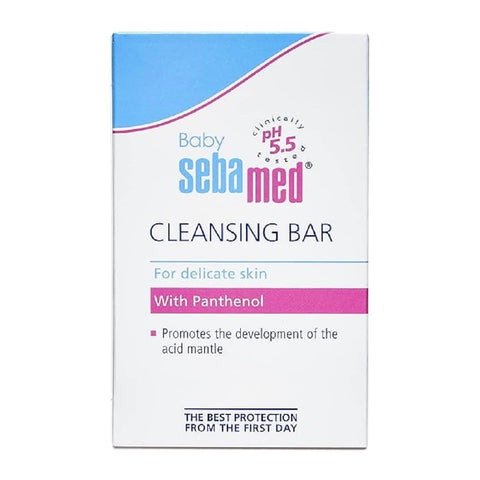 Sebamed Baby Cleansing Bar 150 gm|Newborn bathing|Soap Free|Tear Free|