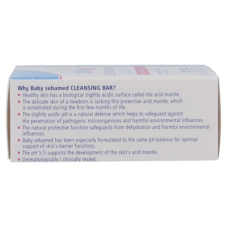 SebaMed Baby Cleansing Bar 100 Grams, Pack of 1