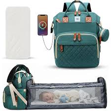 TINY TREKS DIAPER BAG BACKPACK
